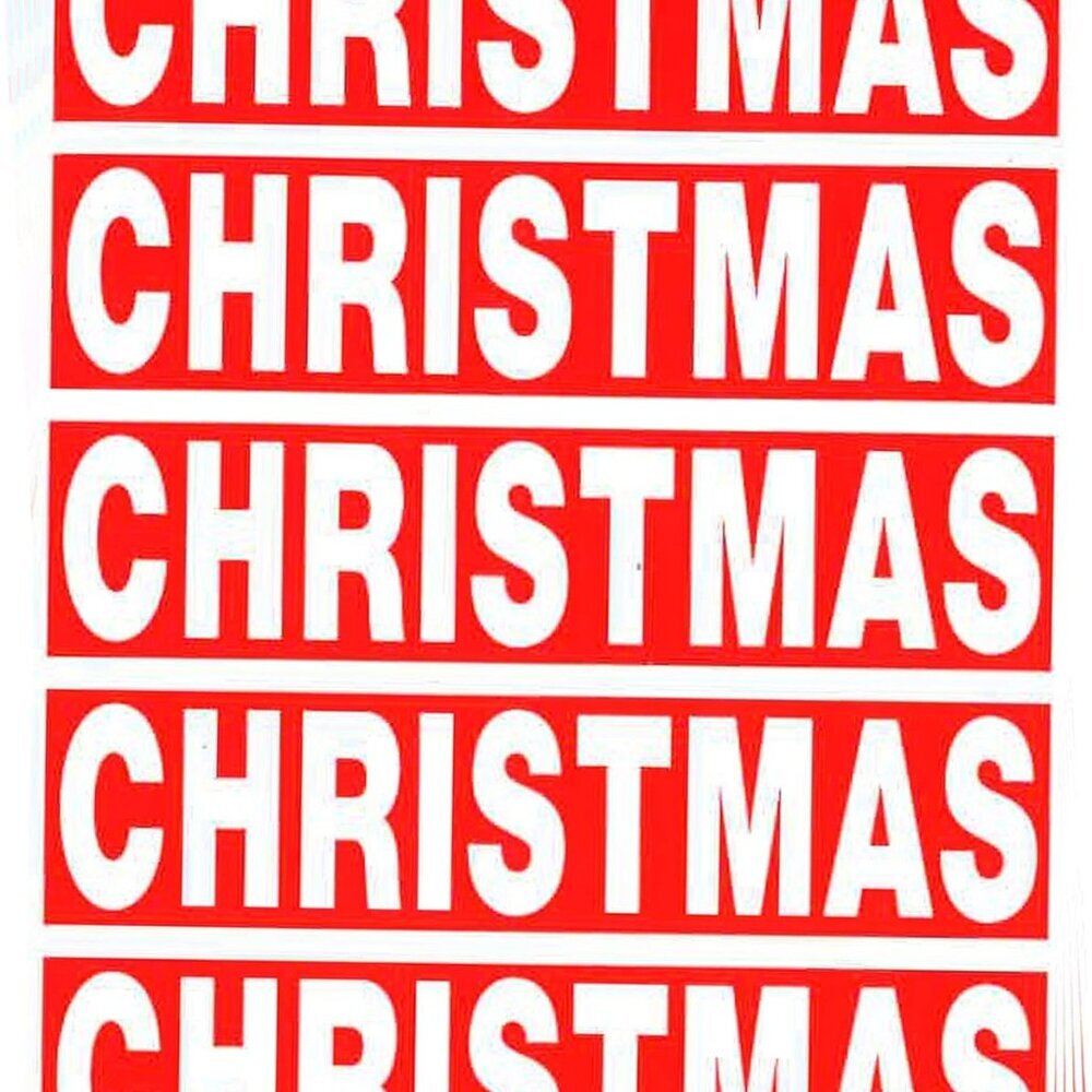 Holiday Color Coded Label Multi Pack Christmas